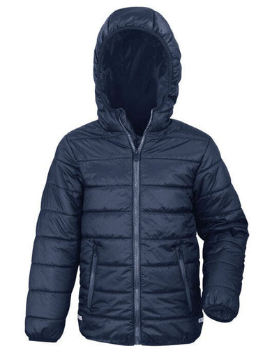 Result Core R233JY Junior Padded Jacket - Navy