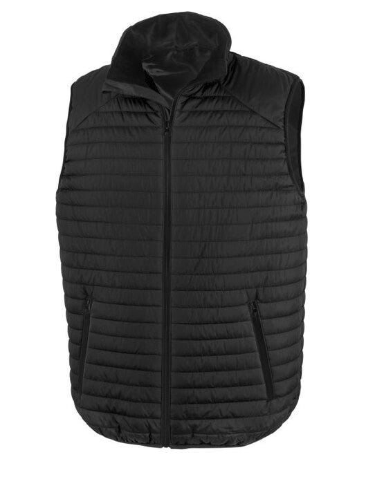 Result Recycled R239X Result Thermoquilt Gilet - Black/Black