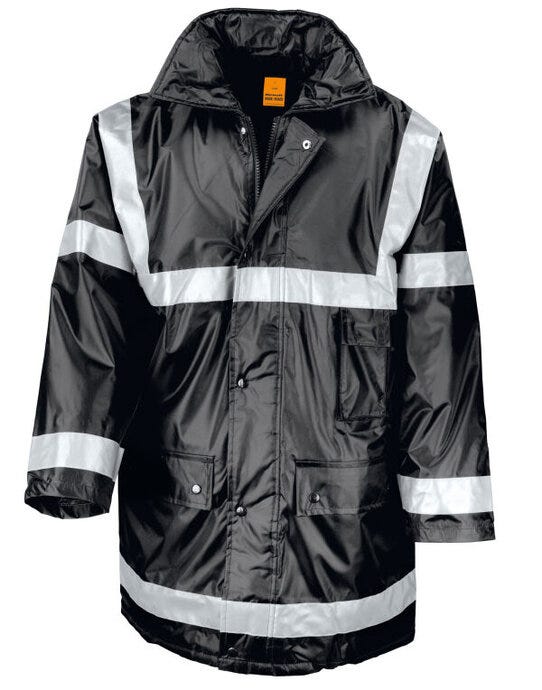 Result Work-Guard R23X Result Workguard Management Coat - Black