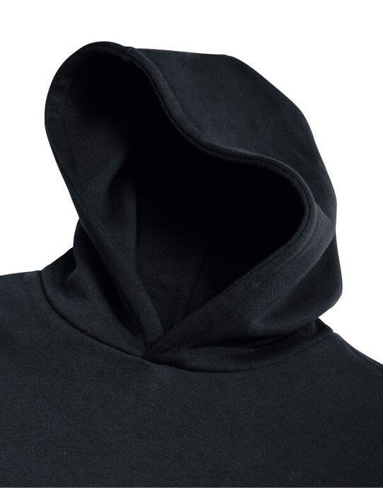 Russell Athletic R265B Russell Kids Authentic Hooded Sweat - Black