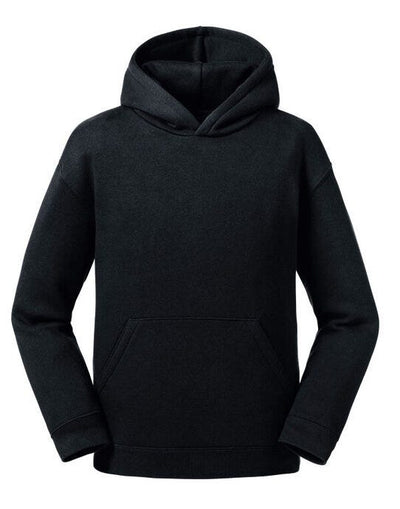 Russell Athletic R265B Russell Kids Authentic Hooded Sweat - Black