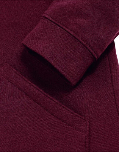 Russell Athletic R265B Russell Kids Authentic Hooded Sweat - Burgundy