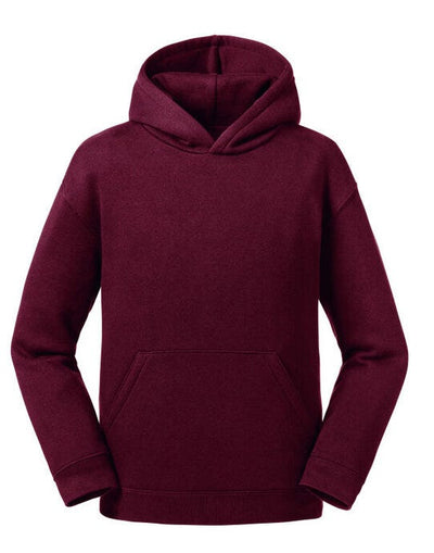 Russell Athletic R265B Russell Kids Authentic Hooded Sweat - Burgundy