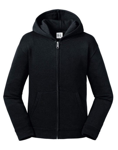 Russell Athletic R266B Russell Kids Authentic Zip Hood Sweat - Black
