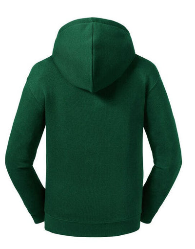 Russell Athletic R266B Russell Kids Authentic Zip Hood Sweat - Bottle Green