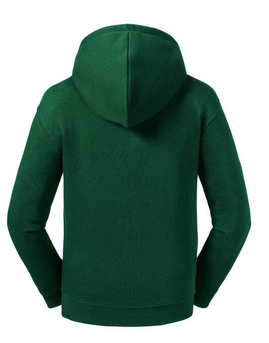 Russell Athletic R266B Russell Kids Authentic Zip Hood Sweat - Bottle Green
