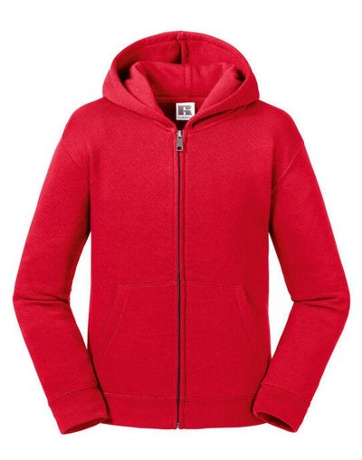 Russell Athletic R266B Russell Kids Authentic Zip Hood Sweat - Classic Red