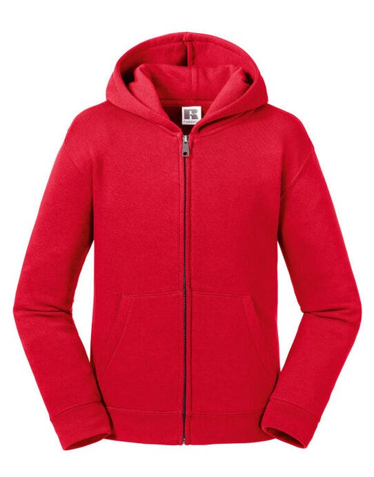 Russell Athletic R266B Russell Kids Authentic Zip Hood Sweat - Classic Red