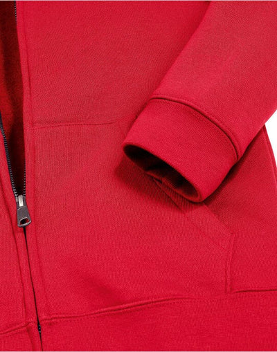 Russell Athletic R266B Russell Kids Authentic Zip Hood Sweat - Classic Red