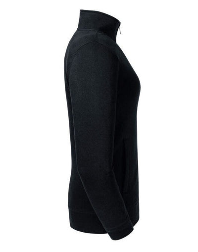 Russell Athletic R267F Russell Ladies Authentic Sweat Jacket - Black