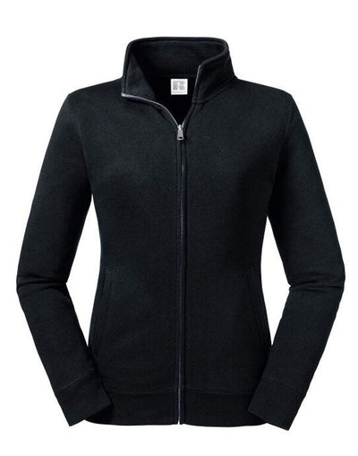 Russell Athletic R267F Russell Ladies Authentic Sweat Jacket - Black