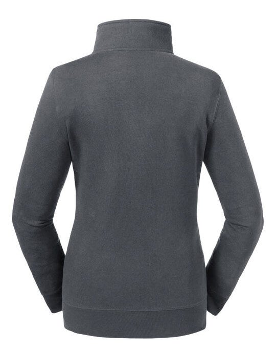 Russell Athletic R267F Russell Ladies Authentic Sweat Jacket - Convoy Grey