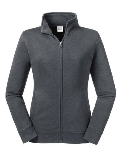 Russell Athletic R267F Russell Ladies Authentic Sweat Jacket - Convoy Grey