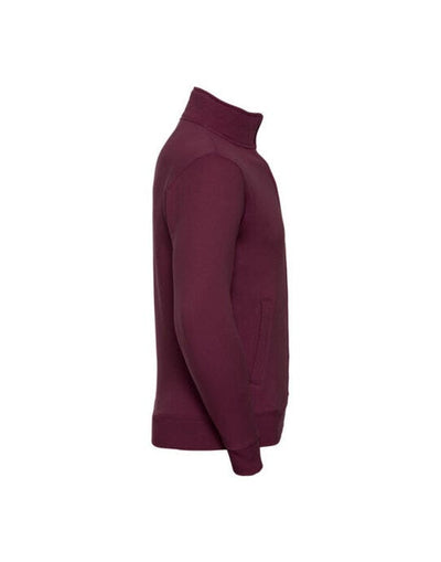 Russell Athletic R267M Russell Men's Authentic Sweat Jacket - Burgundy