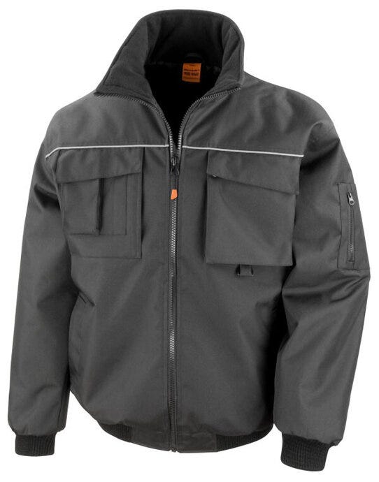 Result Work-Guard R300X Result Workguard Sabre Pilot Jacket - Black