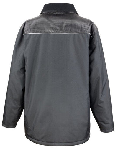 Result Work-Guard R305X Result Workguard Vostex Long Coat - Black