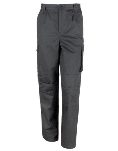 Result Work-Guard R308F Result Workguard Womens Action Trousers - Black
