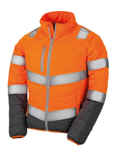 Result Safeguard R325F Womens Safety Jacket - Fluorescent Orange