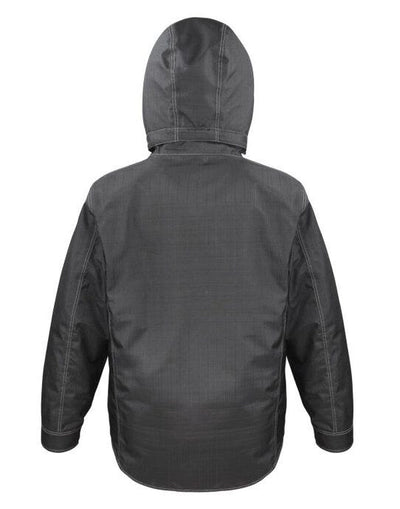 Result Work-Guard R326X Result Workguard Denim Texture Jacket - Black