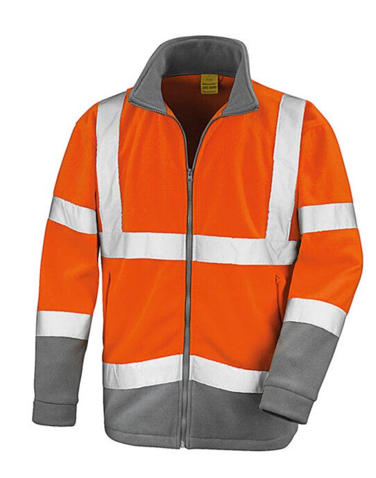 Result Safeguard R329X Safety Microfleece - Fluorescent Orange
