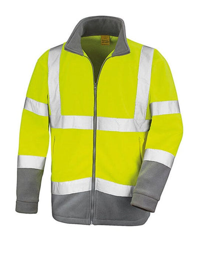 Result Safeguard R329X Safety Microfleece - Fluro Yellow