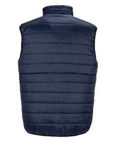 Result Safeguard R332X Reversible Padded Gilet - Fluorescent Yellow/Navy