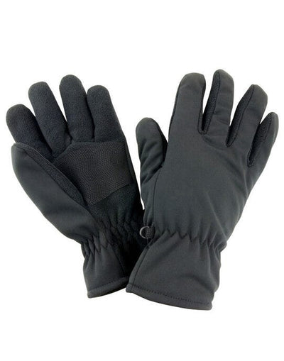 Result Winter Essentials R364X Result Winter Softshell Thermal Glove - Black
