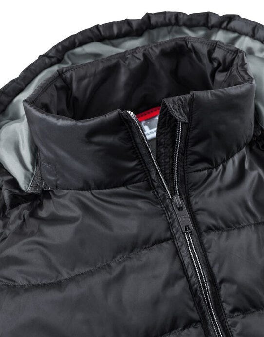 Russell Athletic R440M Russell Mens Hooded Nano Jacket - Black