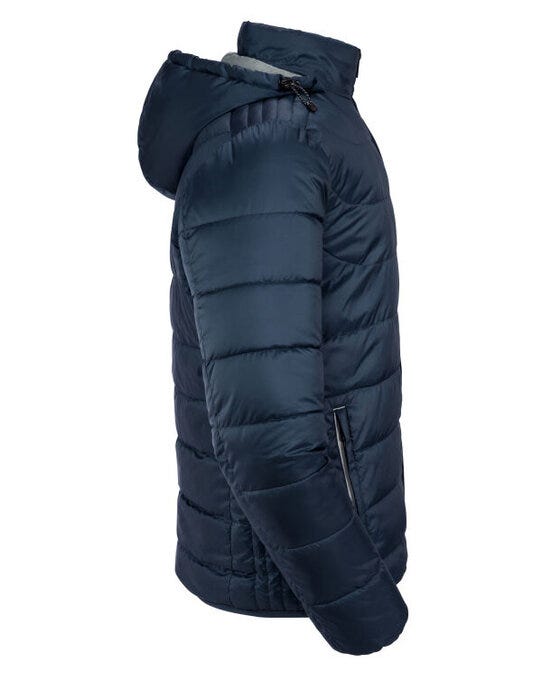 Russell Athletic R440M Russell Mens Hooded Nano Jacket - French Navy