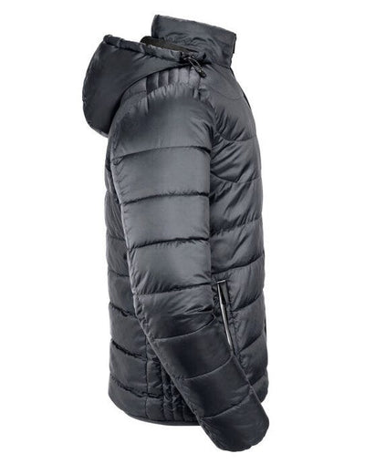 Russell Athletic R440M Russell Mens Hooded Nano Jacket - Iron Grey