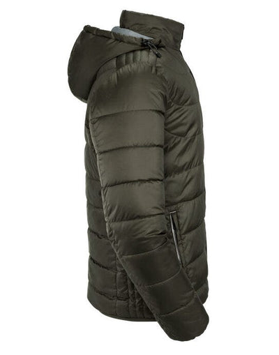 Russell Athletic R440M Russell Mens Hooded Nano Jacket - Dark Olive
