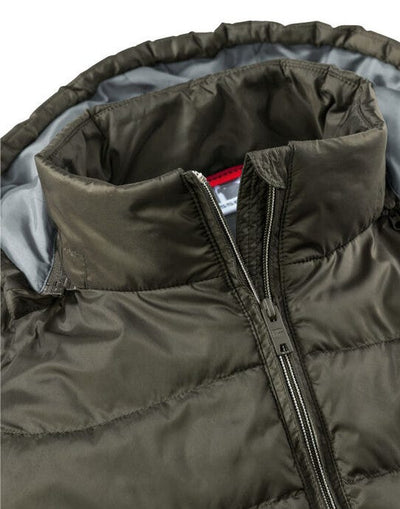Russell Athletic R440M Russell Mens Hooded Nano Jacket - Dark Olive