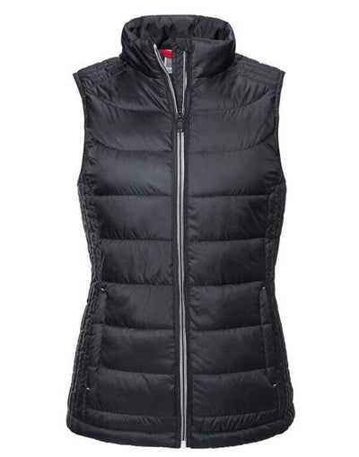 Russell Athletic R441F Russell Ladies Nano Bodywarmer - Black
