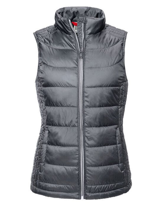 Russell Athletic R441F Russell Ladies Nano Bodywarmer - Iron Grey
