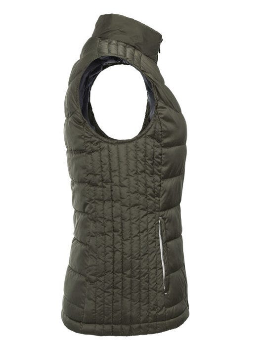 Russell Athletic R441F Russell Ladies Nano Bodywarmer - Dark Olive