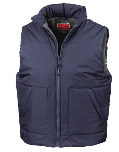 Result R44X Fleece Lined Bodywarmer - Navy