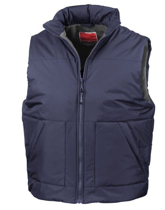 Result R44X Fleece Lined Bodywarmer - Navy