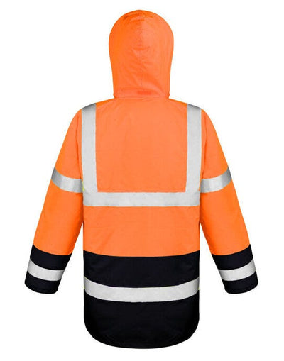 Result Safeguard R452X Moterway 2-Tone Coat - Fluorescent Orange/Black
