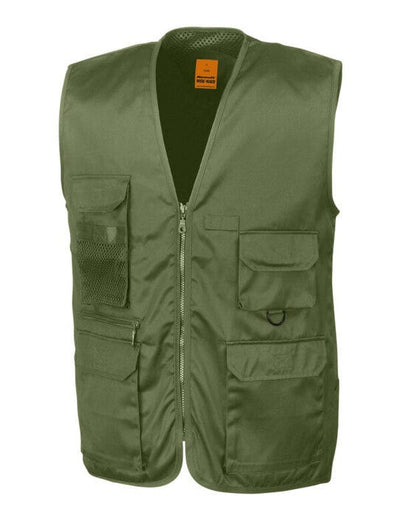 Result Work-Guard R45X Result Workguard Safari Waistcoat - Lichen