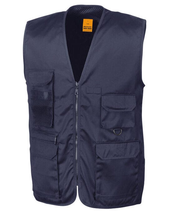 Result Work-Guard R45X Result Workguard Safari Waistcoat - Midnight Navy