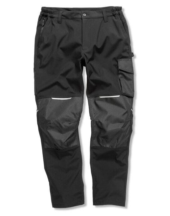 Result Work-Guard R473X Result Workguard Slim Softshell Trousers - Black