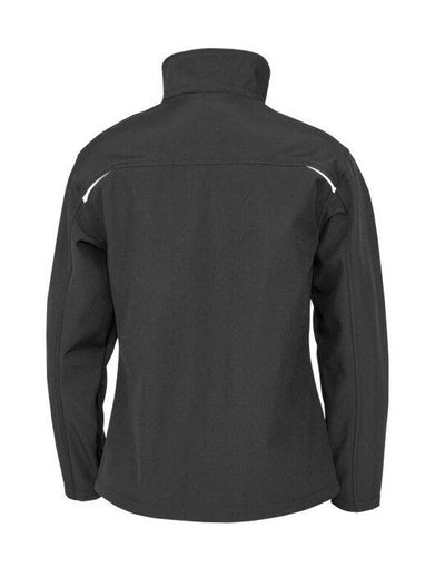Result Recycled R900F Ladies P'able Softshell - Black