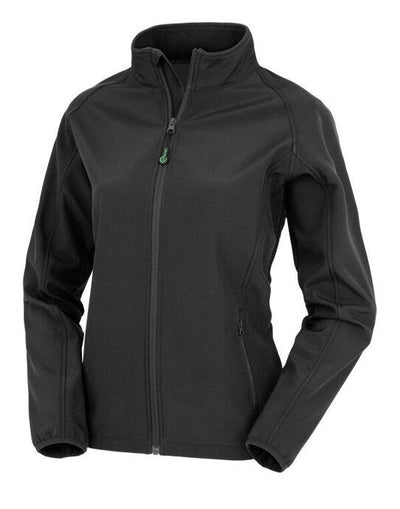 Result Recycled R901F Ladies Printable Softshe - Black