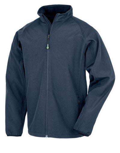 Result Recycled R901M Mens Printable Softshell - Navy