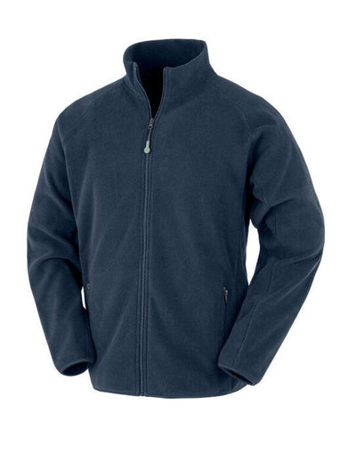 Result Recycled R903X Unisex Fleece Jacket - Navy