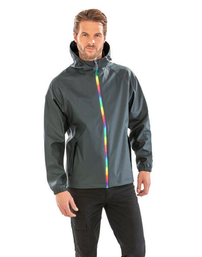 Result Recycled R908X Result Prism PU Waterproof Jacket - Black Olive