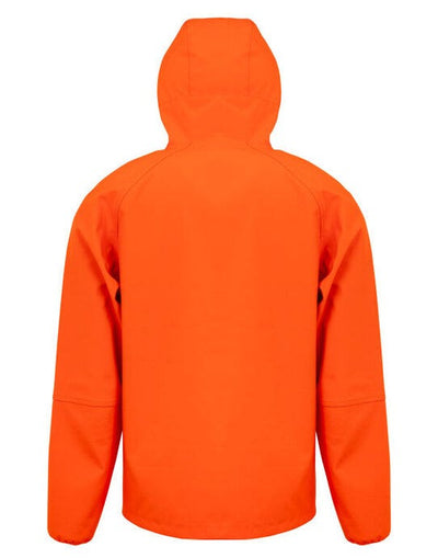 Result Recycled R909X Result 3-Layer Recycled Hooded Softshell - Orange/Navy