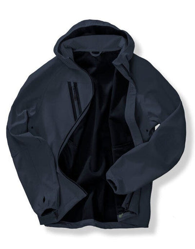Result Recycled R909X Result 3-Layer Recycled Hooded Softshell - Navy/Navy