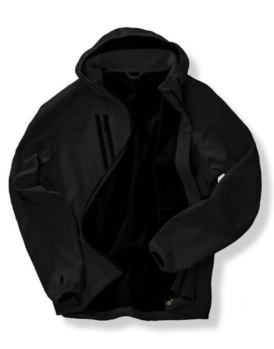 Result Recycled R909X Result 3-Layer Recycled Hooded Softshell - Black/Black