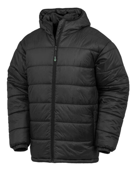 Result Recycled R910X Hooded Padded Parka - Black